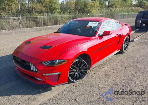 2019 Ford Mustang Gt Premium из США, поврежденный, VIN 1FA6P8CF3K5106653
